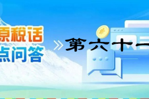 【西藏】【高原稅話】熱點問答第六十一期（財務(wù)會計報表報送）